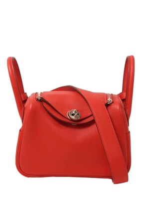 Hermès Pre-Owned Mini Lindy shoulder bag - Red