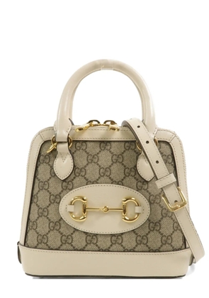 Gucci Pre-Owned Horsebit 1955 GG shoulder bag - Neutrals