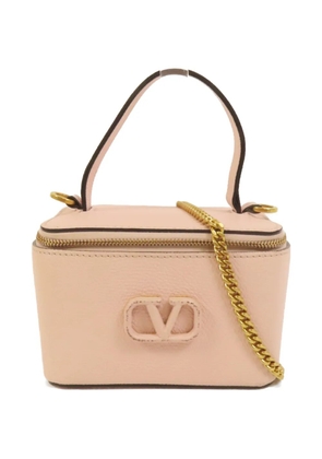 Valentino Garavani Pre-Owned VLogo vanity case - Pink