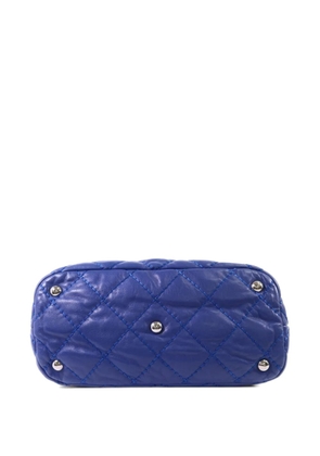 CHANEL Pre-Owned CC quilted shoulder bag - Blue