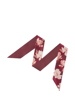 Furla Metropolis floral-print scarf - Red