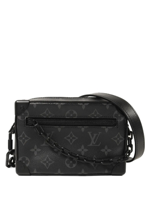 Louis Vuitton Pre-Owned mini Soft Trunk Monogram Eclipse cross body bag - Black