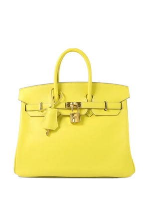 Hermès Pre-Owned 2020 Birkin 25 Swift leather tote bag - Yellow