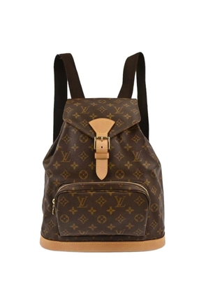Louis Vuitton Pre-Owned 2000 Montsouris GM backpack - Brown