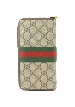 Gucci Pre-Owned GG logo wallet - Neutrals