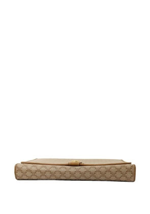 Celine Pre-Owned Macadam clutch bag - Neutrals