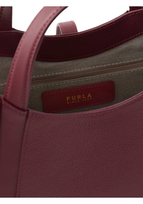 Furla small Goccia leather tote bag - Red