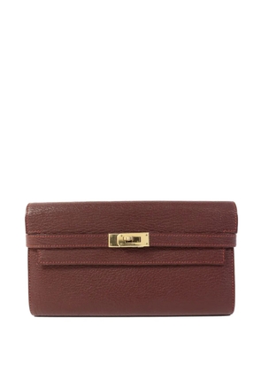 Hermès Pre-Owned Kelly Long bifold wallet - Brown