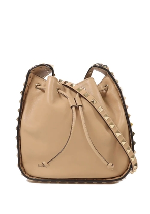 Valentino Garavani Pre-Owned Rockstud cross body bag - Neutrals