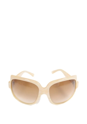 Christian Dior Pre-Owned CD logo-detail sunglasses - Neutrals