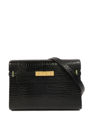 Saint Laurent Pre-Owned Manhattan leather shoulder bag - Black