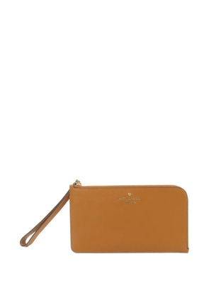 Kate Spade leather clutch bag - Neutrals