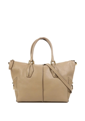 Tod's Vintage leather tote bag - Neutrals