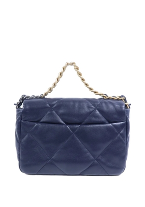 CHANEL Pre-Owned Chanel 19 quilted tote bag - Blue