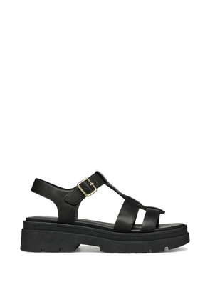 Geox buckle-fastening lug-sole sandals - Black
