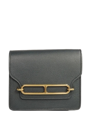 Hermès Pre-Owned Roulis Slim wallet - Green