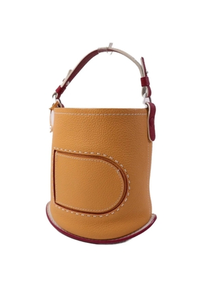 Delvaux Vintage Pin Mini bucket bag - Orange