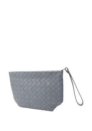 Bottega Veneta Pre-Owned Intrecciato pouch bag - Grey