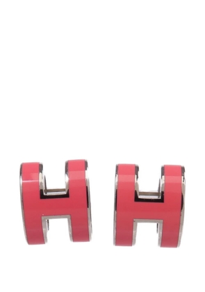Hermès Pre-Owned Mini Pop H earrings - Silver