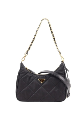 Prada Pre-Owned 1995 Re-Edition quilted shoulder bag - Black