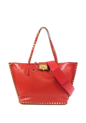 Valentino Garavani Pre-Owned Rockstud shoulder bag - Red