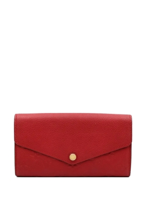 Louis Vuitton Pre-Owned NM Sarah Monogram wallet - Red