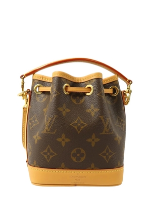 Louis Vuitton Pre-Owned nano Noe Monogram canvas bucket bag - Brown