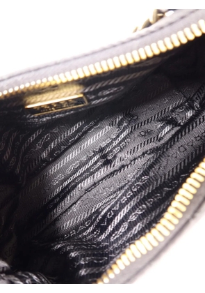 Prada Pre-Owned 1995 Re-Edition quilted shoulder bag - Black