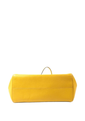 Gucci Pre-Owned large Swing leather tote bag - Yellow