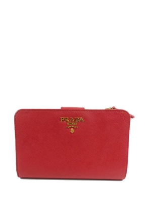 Prada Pre-Owned saffiano leather wallet - Red