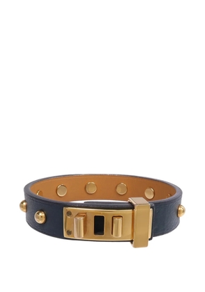 Hermès Pre-Owned 2018 Mini Dog Clous Ronds bracelet - Gold