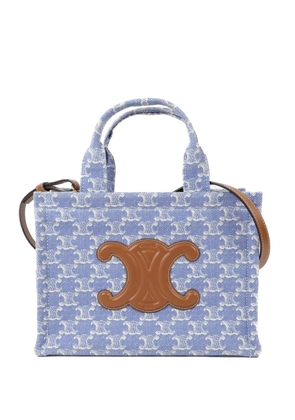 Celine Pre-Owned small Cabas Thais Triomphe shoulder bag - Blue