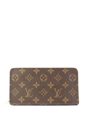 Louis Vuitton Pre-Owned Monogram Porte Monnaie zip wallet - Brown