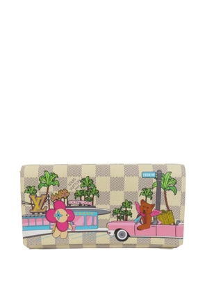 Louis Vuitton Pre-Owned Vivienne Holiday Damier Azur wallet - Neutrals