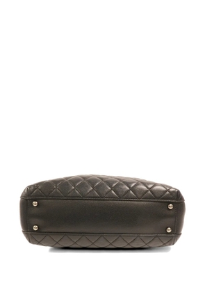 CHANEL Pre-Owned quilted CC shoulder bag - Black