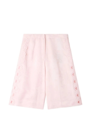 SANDRO floral jacquard bermuda shorts - Pink
