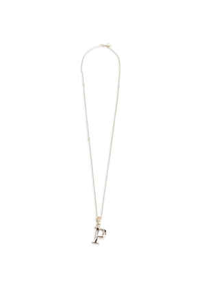 Chloé P pendant necklace - Gold