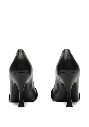 Burberry leather Cotswolds high pumps - Black