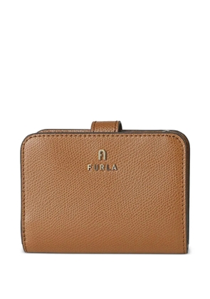 Furla Camelia logo-plaque wallet - Neutrals