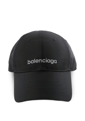 Balenciaga Techwear logo-embroidered baseball cap - Black