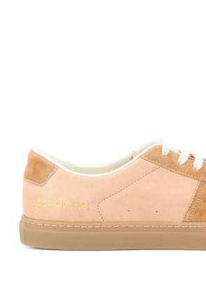 Common Projects panelled suede-trim sneakers - Neutrals