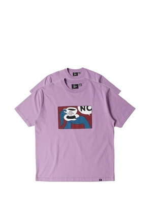 BY PARRA Not You graphic-print T-shirt - Purple
