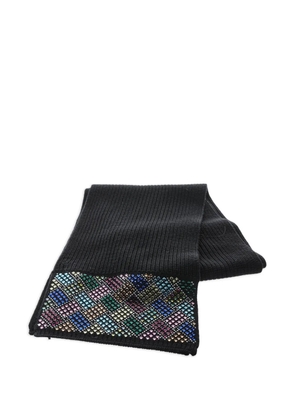 Kurt Geiger Crystal Kensington scarf - Black