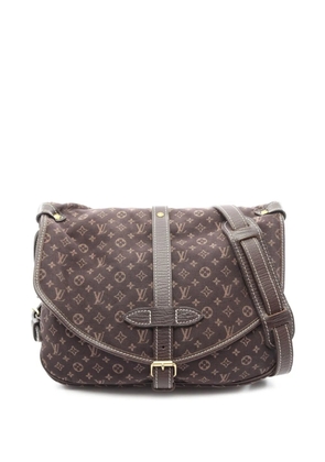 Louis Vuitton Pre-Owned 2006 Monogram Mini Lin Saumur 30 crossbody bag - Brown