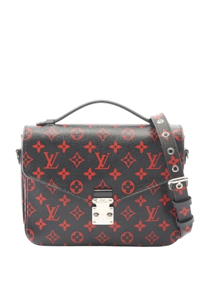 Louis Vuitton Pre-Owned 2016 Monogram Infrarouge Pochette Metis satchel - Black