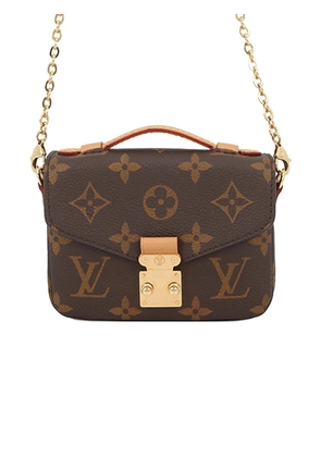 Louis Vuitton Pre-Owned 2021-2026 Monogram Micro Metis satchel - Brown