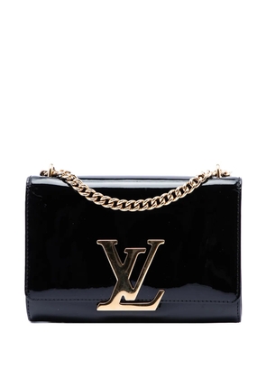 Louis Vuitton Pre-Owned 2015 Vernis Louise Sliding Chain MM crossbody bag - Black