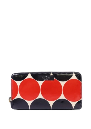 Kate Spade polka-dot long wallet - Red