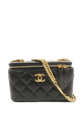 CHANEL Pre-Owned Vanity Case CC cross body bag - Black