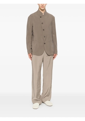 Emporio Armani button-fastening jacket - Neutrals